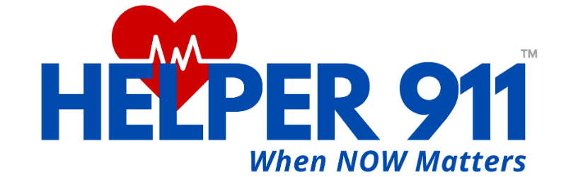 Helper911 logo – Real-time tactical resilience support for first responders.